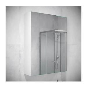 Dulap de baie cu oglindă BATH DELUXE 02-050-63-01-01 KENWOOD 65x50 cm alb imagine