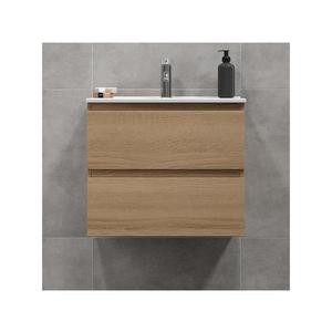 Dulap de baie cu lavoar BATH DELUXE 03-060-64-86-01 KENWOOD 61 cm stejar imagine