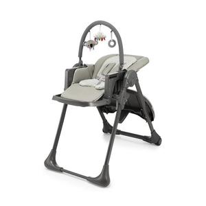Scaun de masă pentru copii KINDERKRAFT TUMMIE gri imagine