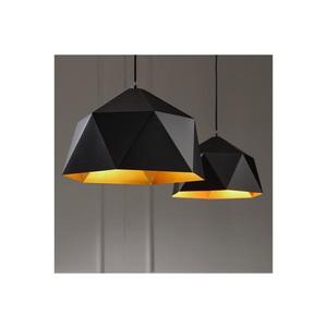 Lustră pe cablu ONLI YONG 1xE27/22W/230V negru d. 38 cm imagine