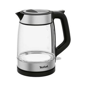 Fierbător de apă Tefal GLASS 1, 7l 2200W/230V negru/oțel inoxidabil imagine
