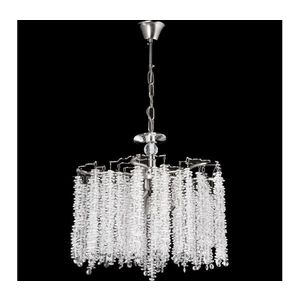 Lustră pe lanț 6xE14/60W/230V d. 46 cm crom lucios imagine