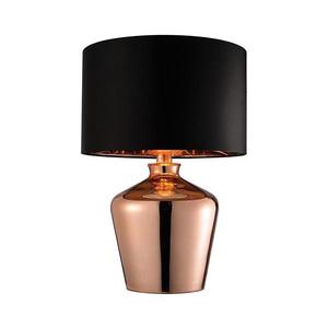 Lampă de masă Endon 61149 WALDORF 1xE27/10W/230V cupru/negru imagine