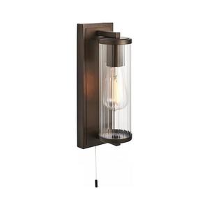 Aplică pentru baie Endon 94077 TAYLOR 1xE27/10W/230V IP44 maro imagine
