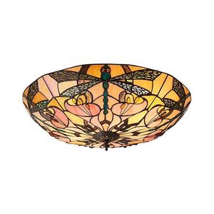 Plafonieră Endon 63922 ASHTON 2xE27/60W/230V d. 45 cm imagine