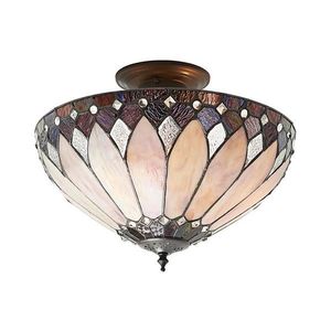 Lustră aplicată Endon 63978 BROOKLYN 3xE27/60W/230V d. 40 cm imagine