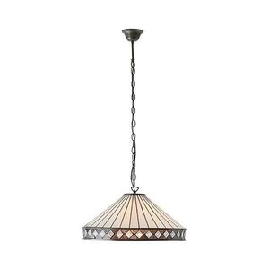 Lustră pe lanț Endon 64147 FARGO 1xE27/60W/230V d. 50 cm imagine