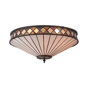 Plafonieră Endon 64145 FARGO 2xE27/60W/230V d. 41, 5 cm imagine