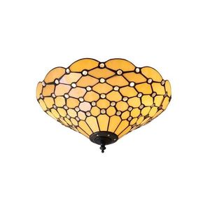 Plafonieră Endon 70242 PEARL 2xE27/60W/230V d. 37 cm imagine