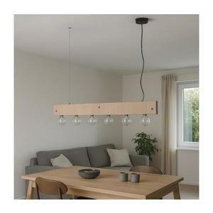 Lustră pe cablu ONLI ARGO 6xE27/22W/230V bej imagine