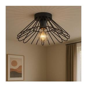 Plafonieră ONLI DUCCIO 1xE27/22W/230V d. 60 cm negru imagine