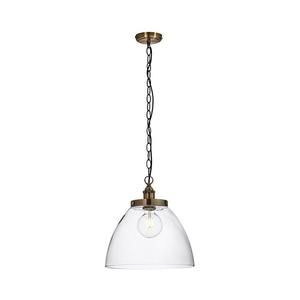 Lustră pe lanț Endon 102926 HANSEN 1xE27/10W/230V alamă imagine