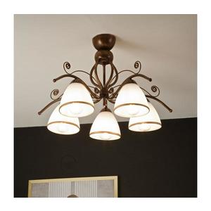 Lustră aplicată RETRO 5xE27/60W/230V patină bronz imagine