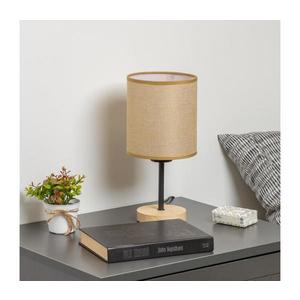 Lampă de masă Brilagi NUBILA WOOD 1xE27/25W/230V stejar/maro deschis imagine