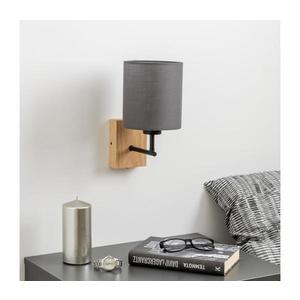 Lampă de perete Brilagi NUBILA WOOD 1xE27/25W/230V stejar/antracit imagine