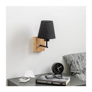 Lampă de perete Brilagi 1xE27/25W/230V stejar/negru imagine