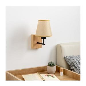 Lampă de perete Brilagi NUBILA WOOD 1xE27/25W/230V stejar/maro deschis imagine