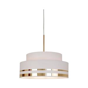 Lustră pe cablu TAMI 1xE27/60W/230V crem/auriu imagine