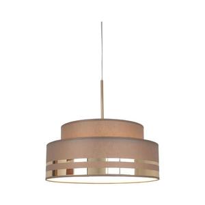 Lustră pe cablu TAMI 1xE27/60W/230V maro/auriu imagine