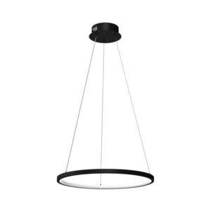 Lustră LED pe cablu HOOP LED/27W/230V d. 50 cm 4000K negru imagine