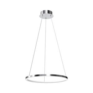 Lustră LED pe cablu HOOP LED/27W/230V d. 50 cm 4000K crom lucios imagine