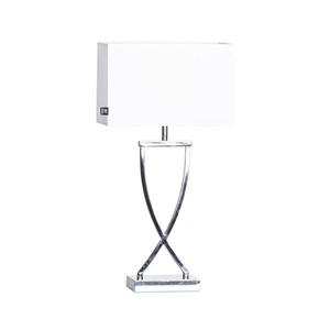 Lampă de masă ByRydens 2820430-5000 OMEGA 1xE27/5W/230V alb/crom lucios imagine