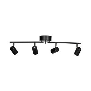 Spot ByRydens 4200720-4002 CORRECT 4xGU10/7W/230V negru imagine