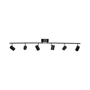 Spot ByRydens 4202100-4002 CORRECT 6xGU10/7W/230V negru imagine