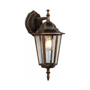 Aplică de exterior ARRAIA 1xE27/15W/230V IP44 patină bronz imagine