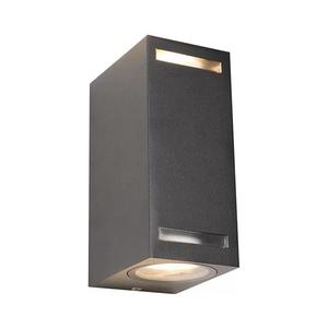 Aplică de exterior FAVEIRA 2xGU10/7W/230V IP44 antracit imagine