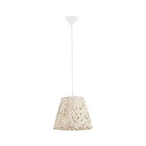 Lustră pe cablu 1xE27/15W/230V crem imagine