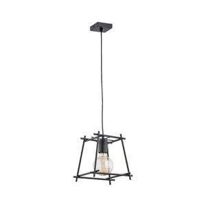 Lustră pe cablu NETI 1xE27/15W/230V negru imagine