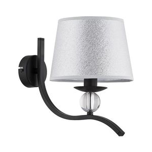 Aplică BARNI 1xE14/10W/230V negru/argintiu imagine