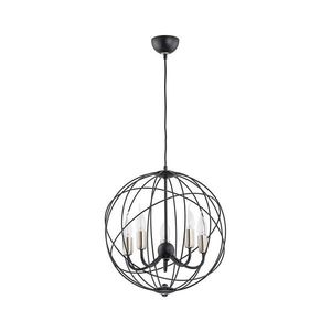 Lustră pe cablu NOSFERATU 5xE14/10W/230V negru/auriu imagine