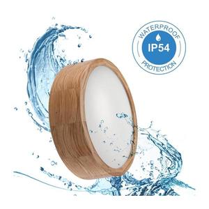 Plafonieră OAK 2xE27/15W/230V IP54 stejar ø 27 cm imagine