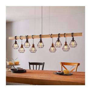 Lustră pe cablu Eglo 44077 TOWNSHEND 9xE27/60W/230V imagine