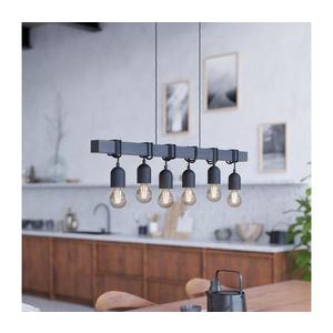Lustră pe cablu Eglo 44062 TOWNSHEND 6xE27/60W/230V imagine