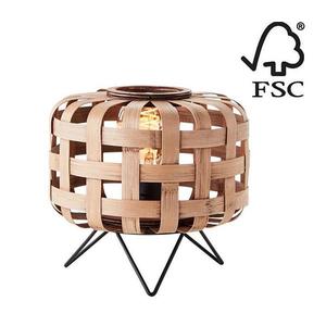 Lampă de masă Brilliant WOODLINE 1xE27/40W/230V bambus imagine