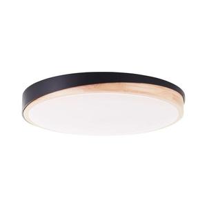 Plafonieră LED dimabilă Brilliant BAARLO LED/36W/230V d. 50 cm negru + telecomandă imagine