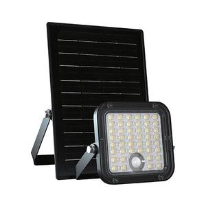 Proiector LED solar dimabil cu senzor LED/10W/3, 7V 4000/6000K IP65 + telecomandă imagine