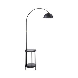 Lampadar cu masă 1xE27/60W/230V negru imagine