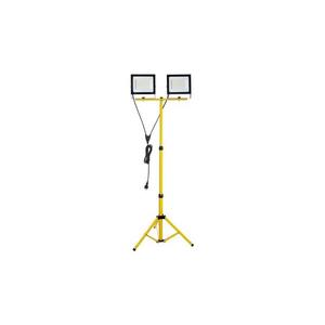 Proiector LED cu suport TIGRA 2xLED/100W/230V 4000K IP54 negru/galben imagine