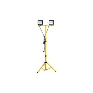 Proiector LED cu suport TIGRA 2xLED/50W/230V 4000K IP54 galben/negru imagine