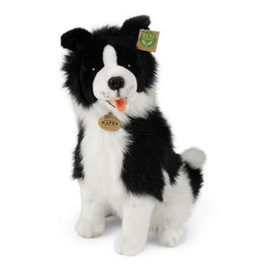 Câine de pluș Rappa Border Collie 40 cm ECO -FRIENDLY imagine