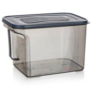 Banchet Borcan de depozitare cu mâner ZOYA 3, 25 l, fum, 3, 25 l imagine