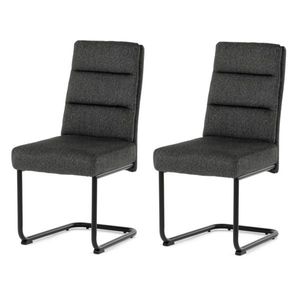 Set de scaune de sufragerie DCL-P3107 GREY2, 2 buc, gri imagine