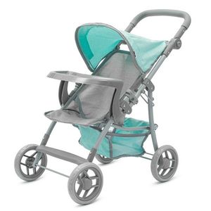 Baby Mix Cărucior sport pentru păpuși Lana mint, 58, 5 x 33 x 61, 5 cm imagine