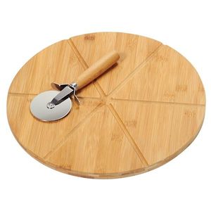 Placă pentru pizza și feliator Kesper 58462, diametru 32 cm imagine