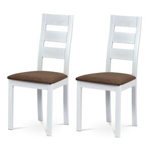 Set de scaune de sufragerie BC-2603 WT, alb, 2 buc, alb imagine