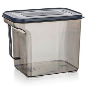 Banchet Borcan de depozitare cu mâner ZOYA 2, 75 l, fum, 2, 75 l imagine